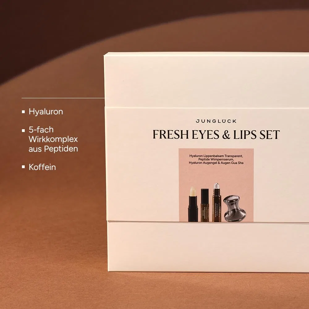 Набор JUNGLÜCK IN A BOX Fresh Eyes and Lips для ухода за глазами и губами Junglück — фото 2