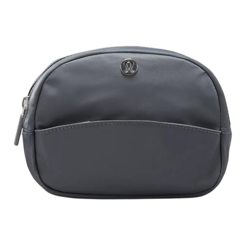 

Lululemon Нейлоновая сумка клатч мини женская маслянисто серый, Oil Gray