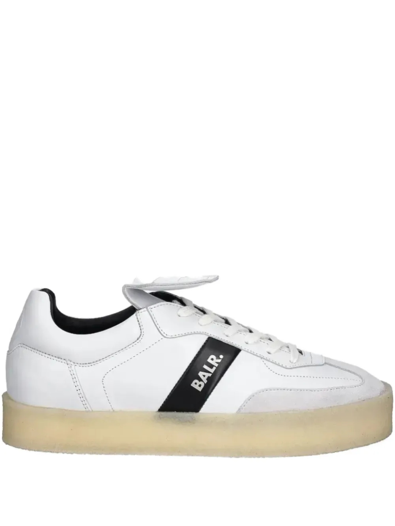 

Кроссовки BALR.GOTG с кожаными вставками, белый