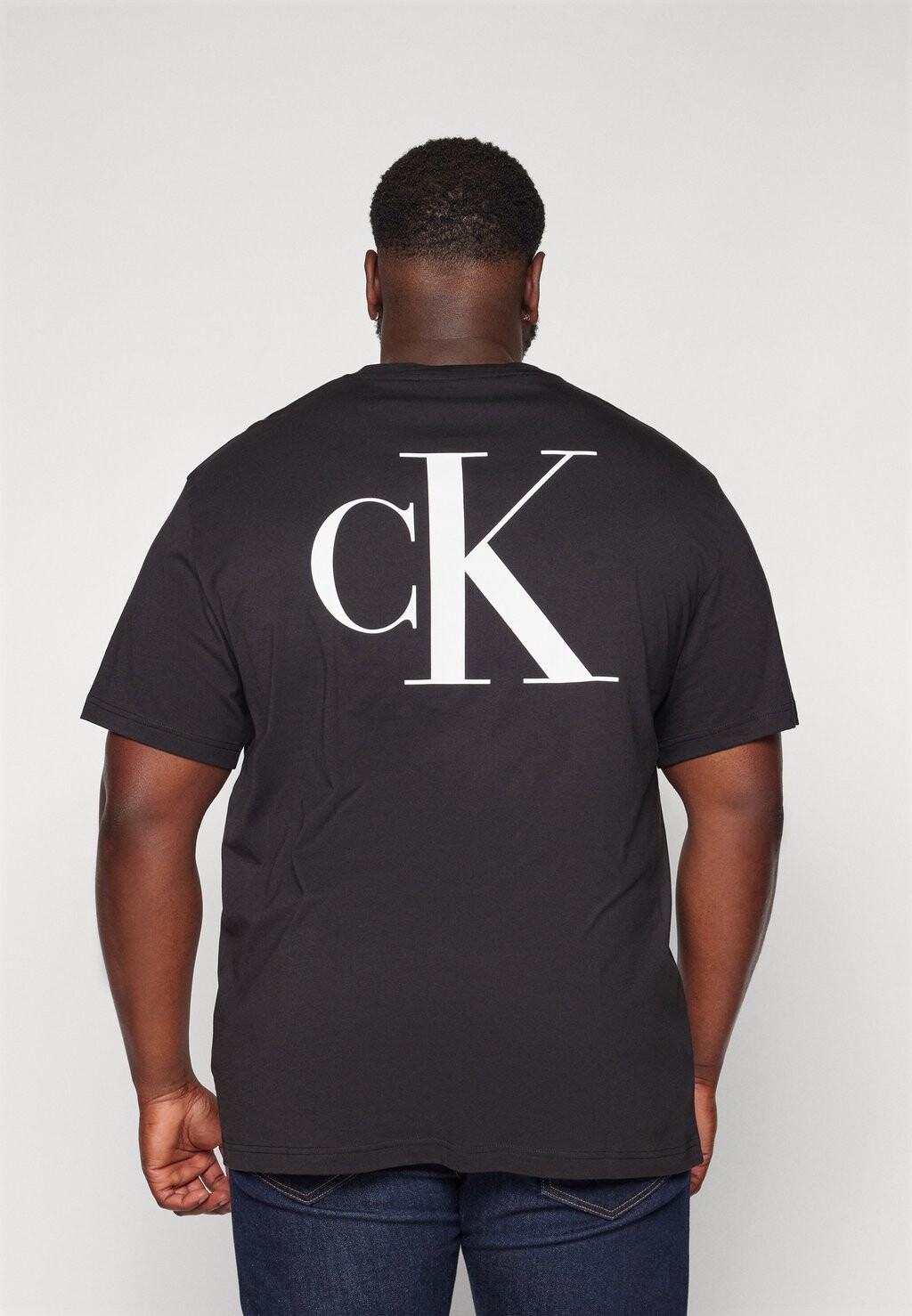

Футболка с принтом PLUS BOLD BACK TEE Calvin Klein Jeans Plus, черный