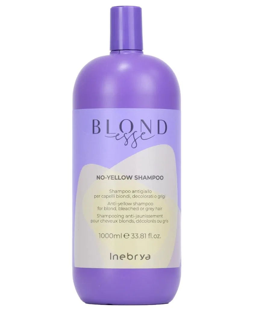 Шампунь против желтизны Blondesse No-Yellow 1000 мл от Inebrya