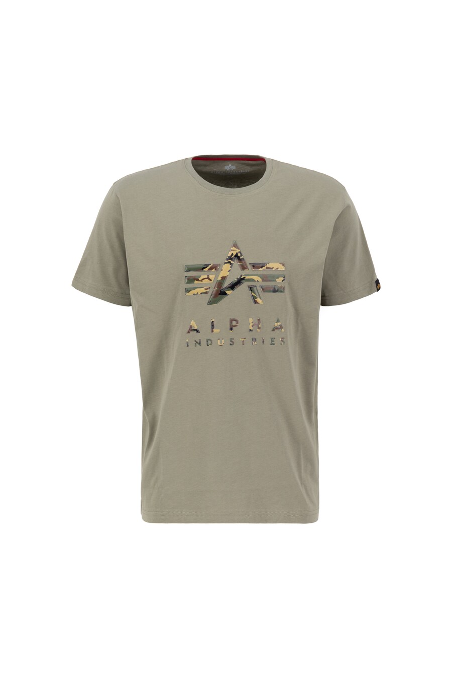 

Рубашка ALPHA INDUSTRIES Camo PP T, цвет Khaki/Olive