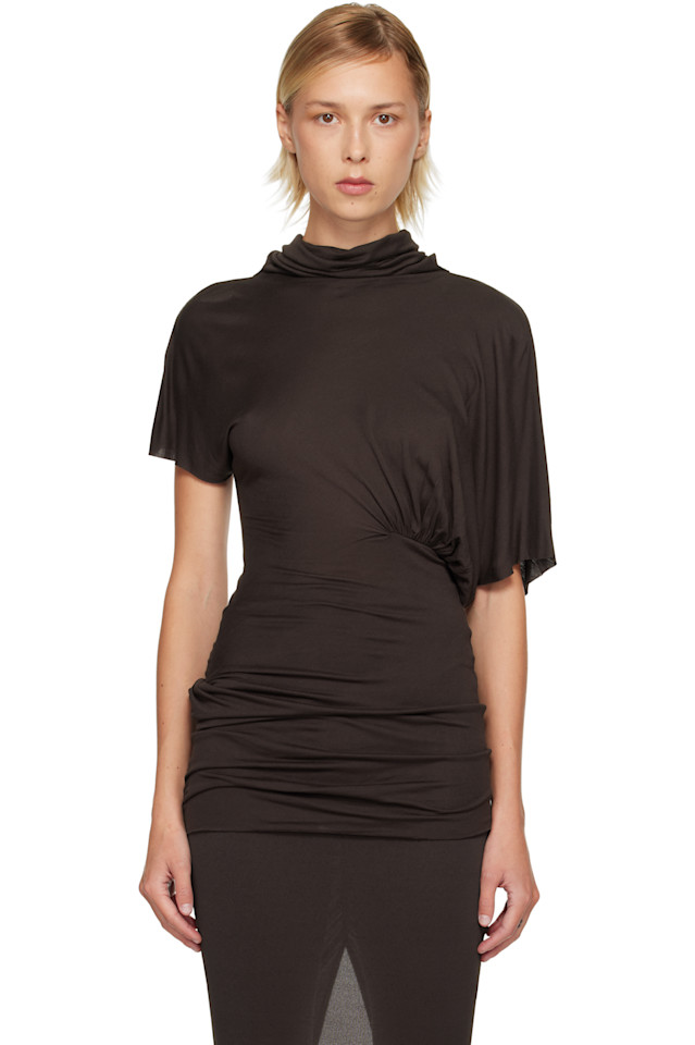 

Rick Owens Lilies Футболка Brown concordians lilith