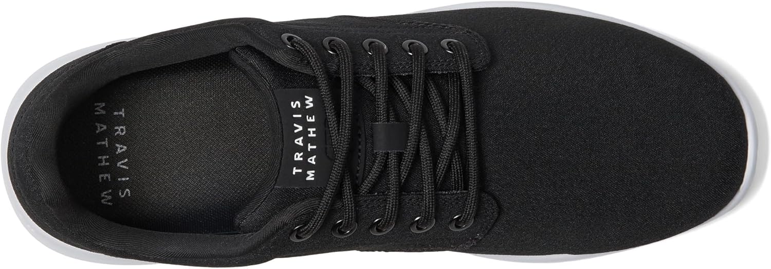 Кроссовки TravisMathew Mens The Daily 2.0 Woven, черный — фото 2