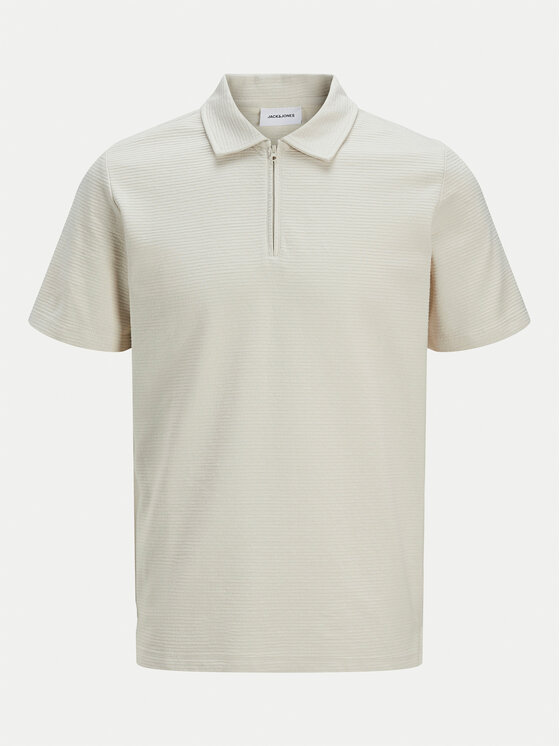 

Рубашка поло стандартный крой Benja 12269338 Jack&Jones, бежевый