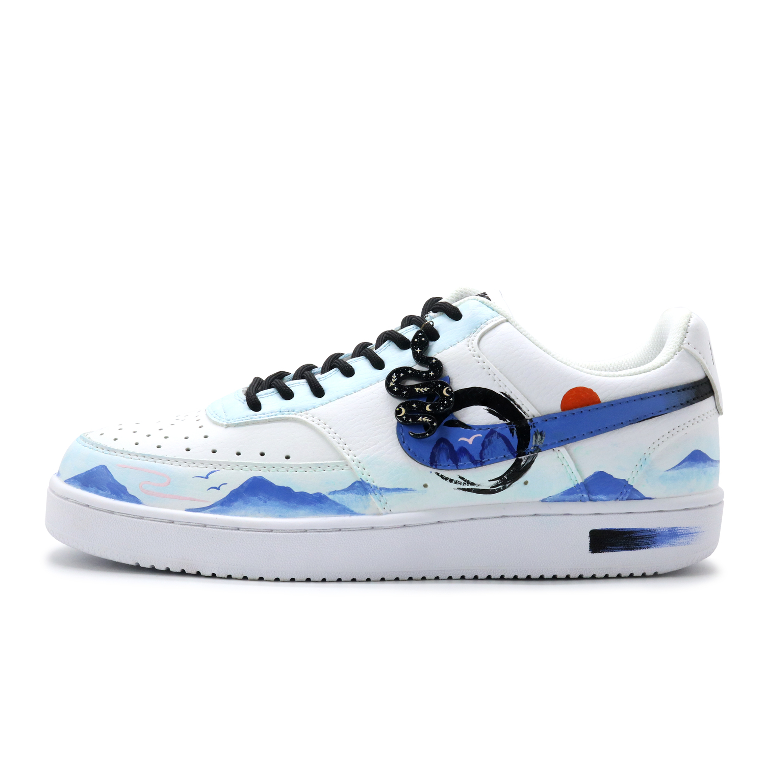 

Кроссовки Court Vision Old Acquaintances From Jianghu, Solitary Shadow On The Cold River PU Nike, the old people of the rivers and lakes