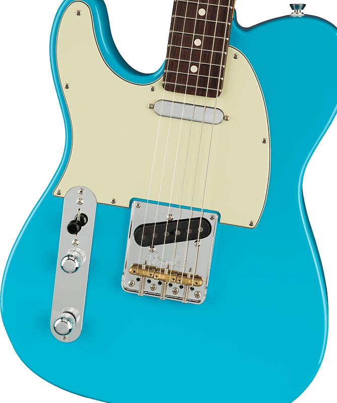 

Электрогитара Fender American Professional II Telecaster Left-Hand, Rosewood Fingerboard, Miami Blue 7lbs, 11oz