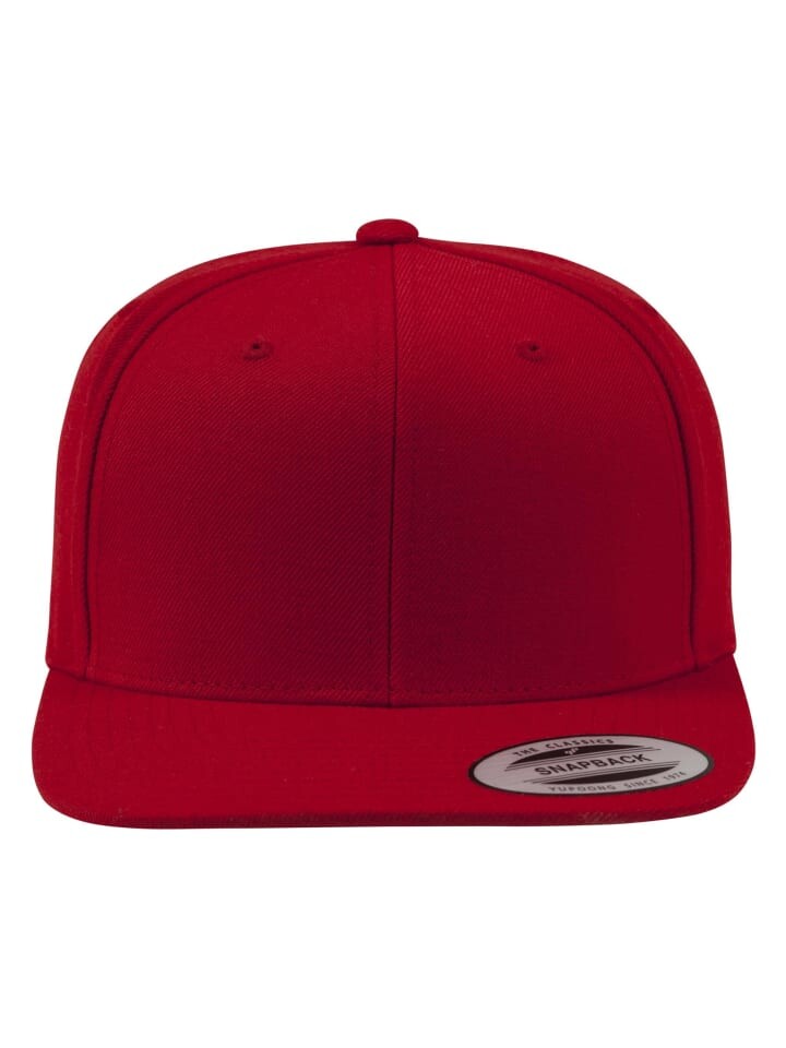 

Бейсболка Flexfit Snapback, цвет red/red