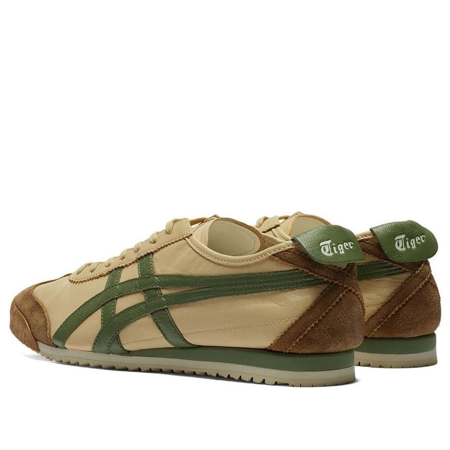 Кроссовки Onitsuka Tiger Mexico 66 NM 'Beige Grass Green', бежевый — фото 3