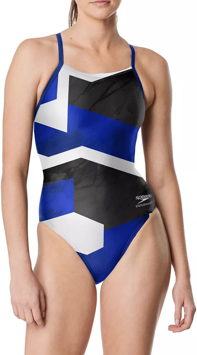 

Женский цельный купальник с блестящей спинкой Speedo