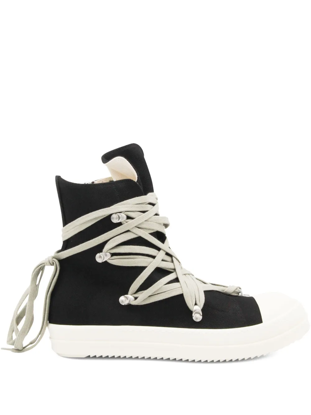 Высокие кеды на шнуровке Rick Owens DRKSHDW, черный