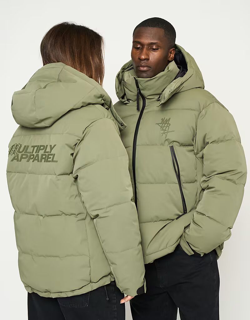 

Multiply Apparel - Stormy - стеганая куртка в цвете «четырехлистный клевер зеленый»