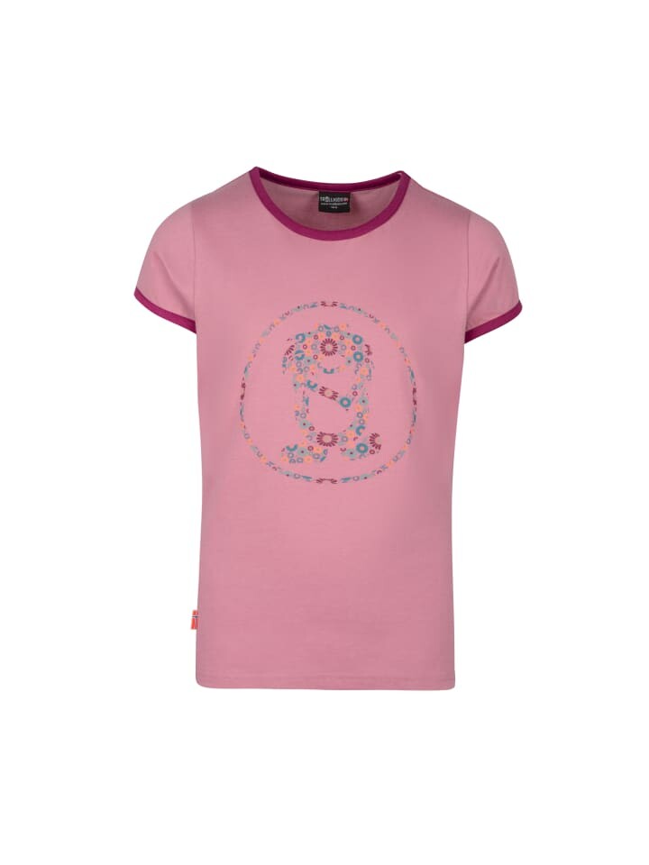 

Функциональная рубашка Trollkids Funktionsshirt Flower Troll, цвет orchid