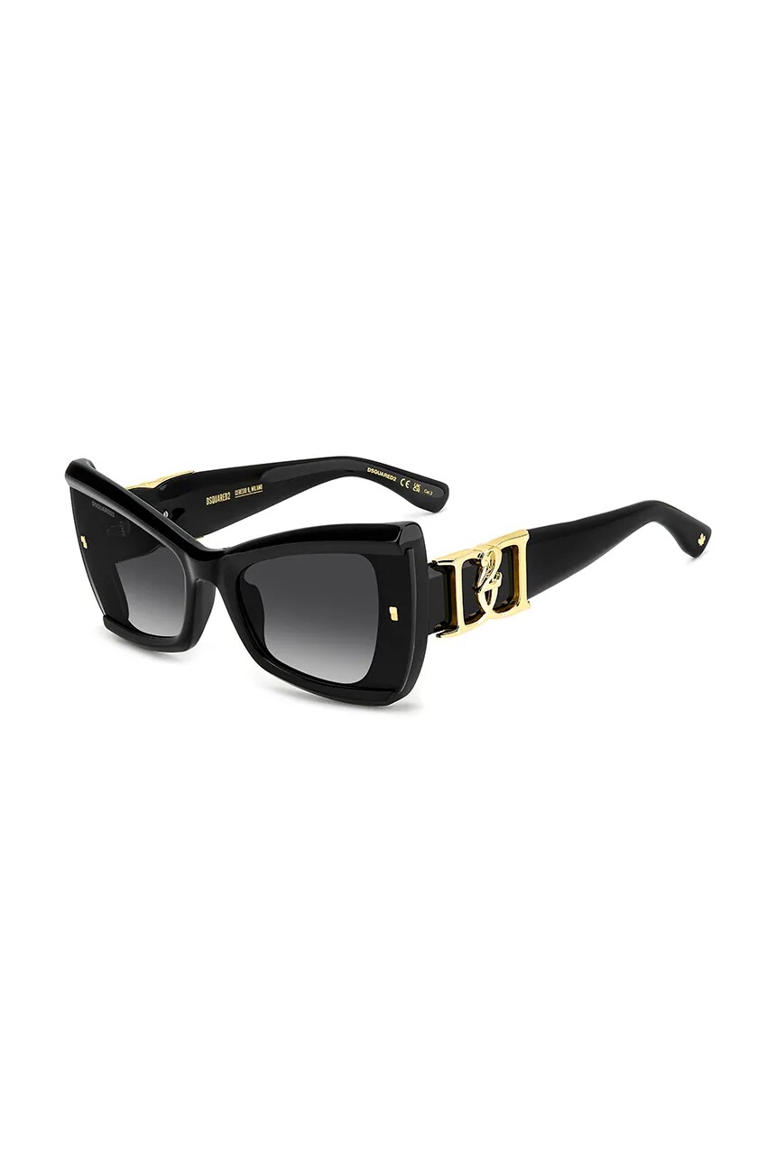 

Солнцезащитные очки Dsquared1, черный