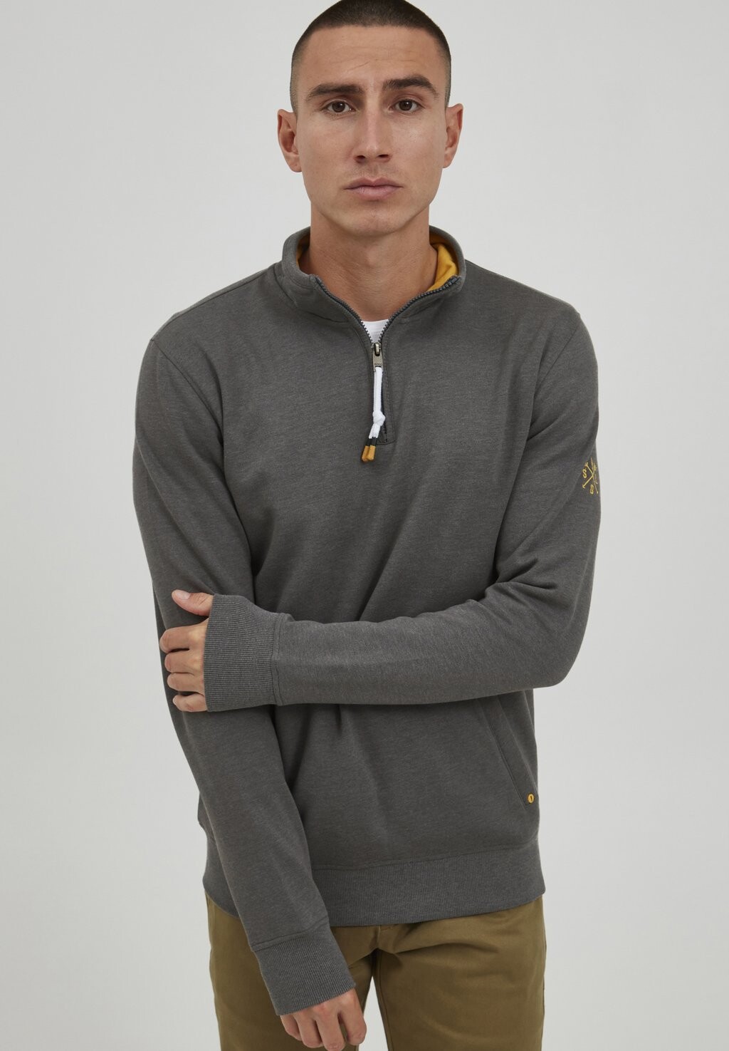 

Толстовка Sdkaran Solid, цвет gray melange