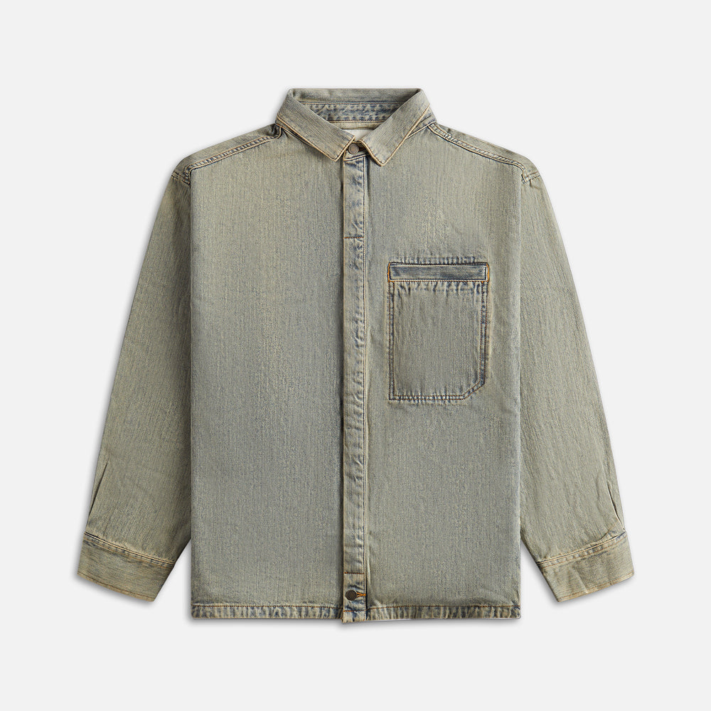 

Рубашка Entire Studios Herculean Shirt, цвет Surface Wave