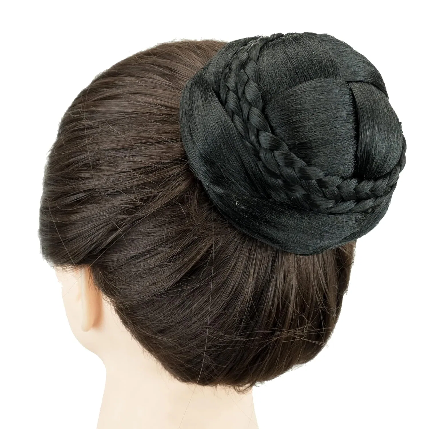 Шиньон-пучок для волос «Updo Braided Bun» от IMISSU, черный Imissu, Black