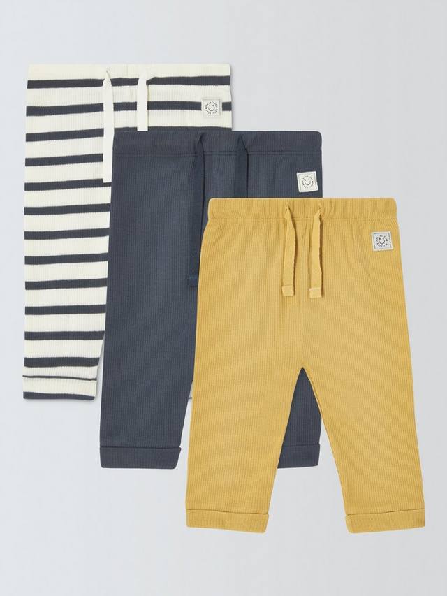 

Леггинсы детские хлопок John Lewis, цвет Yellow/Multi