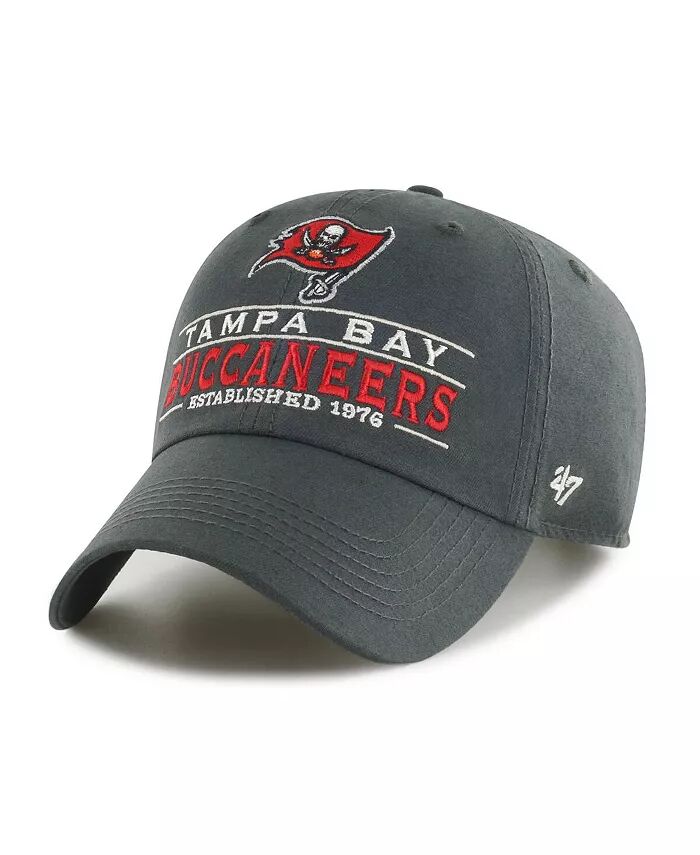 

Мужская оловянная кепка Tampa Bay Buccaneers Vernon Clean Up Adjustable '47 Brand
