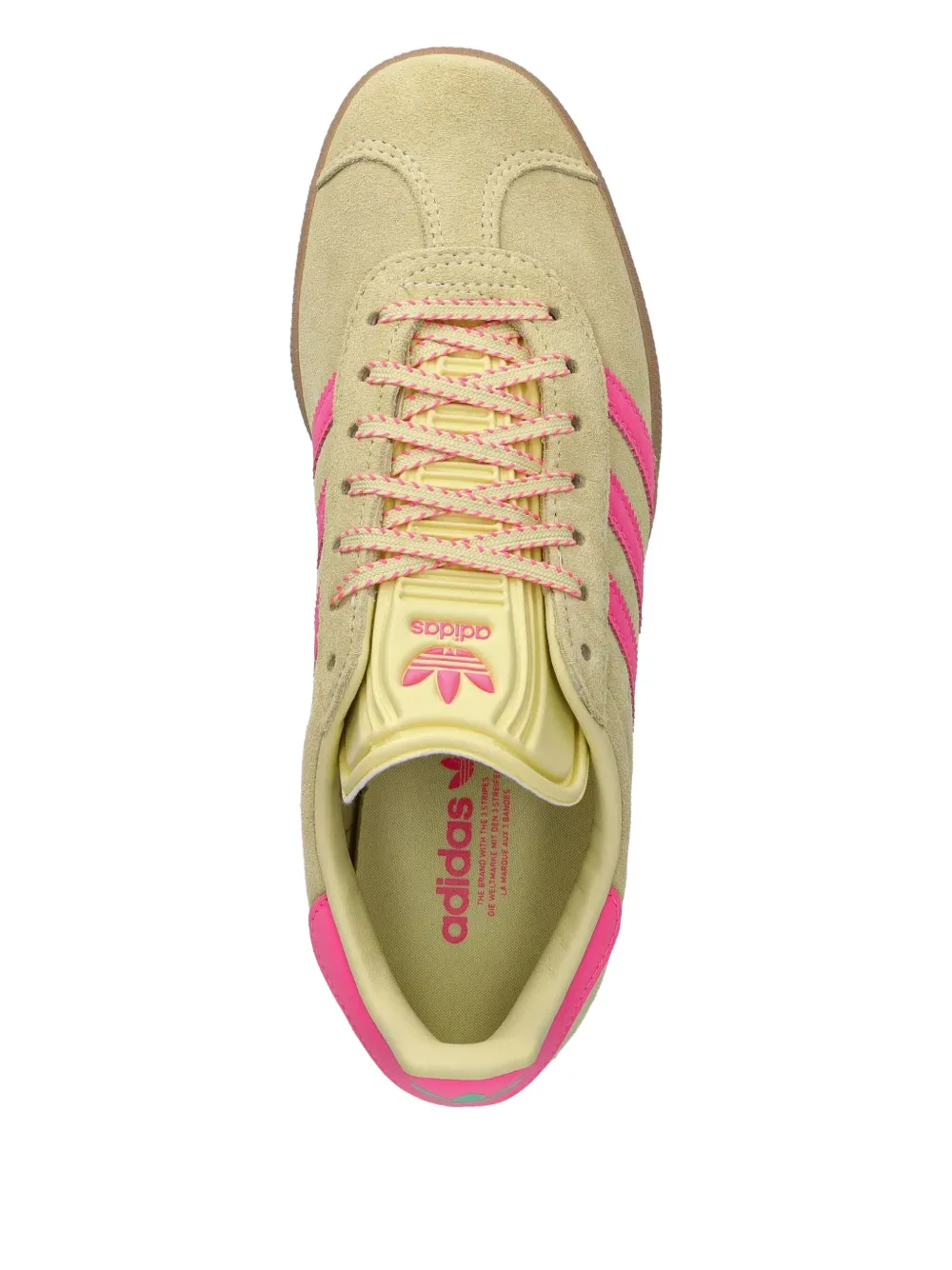 Кроссовки Gazelle для дома Adidas, желтый — фото 3
