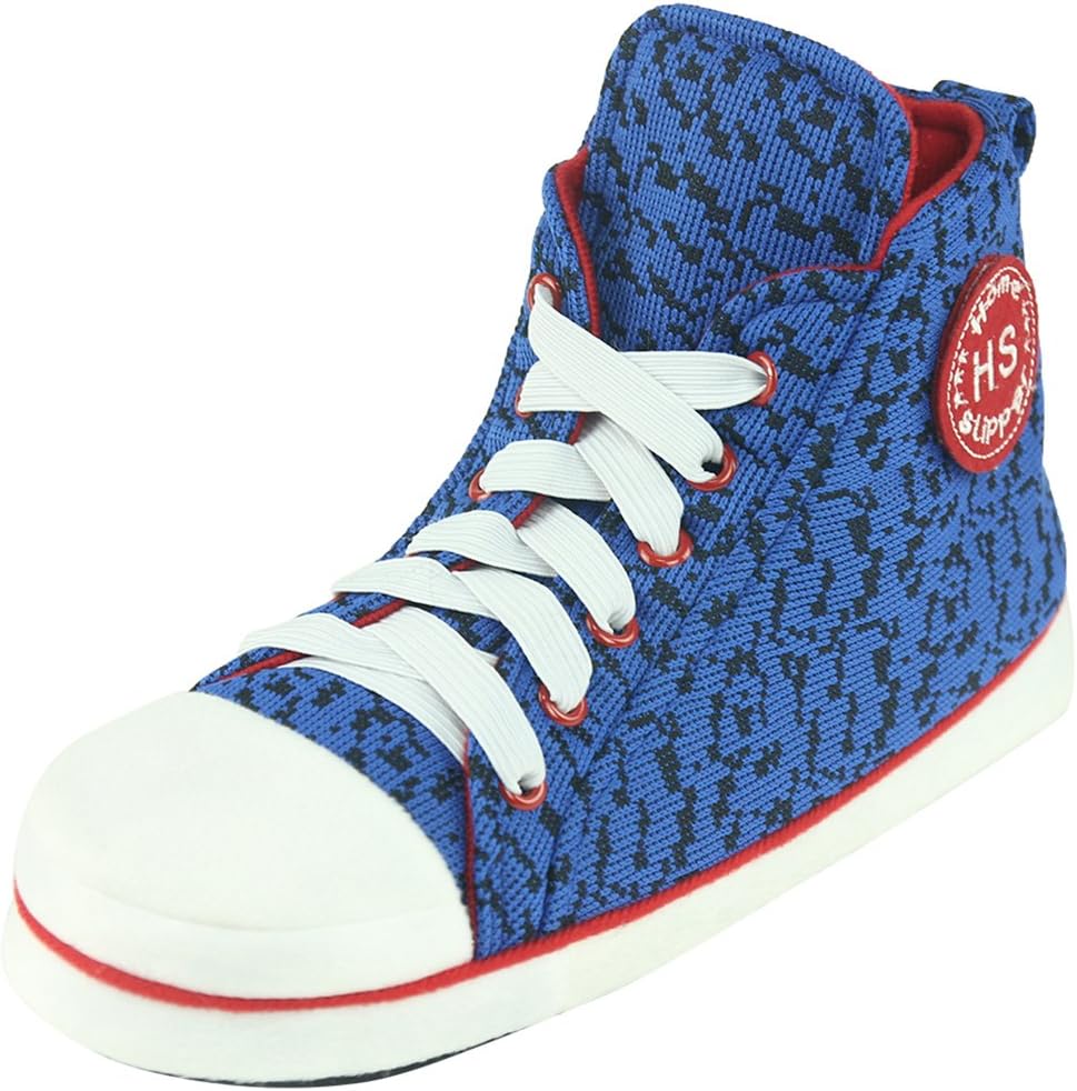 

Домашние тапочки для мужчин, домашние кроссовки-тапочки, забавные модные ботинки с нескользящей подошвой Home Slipper, синий