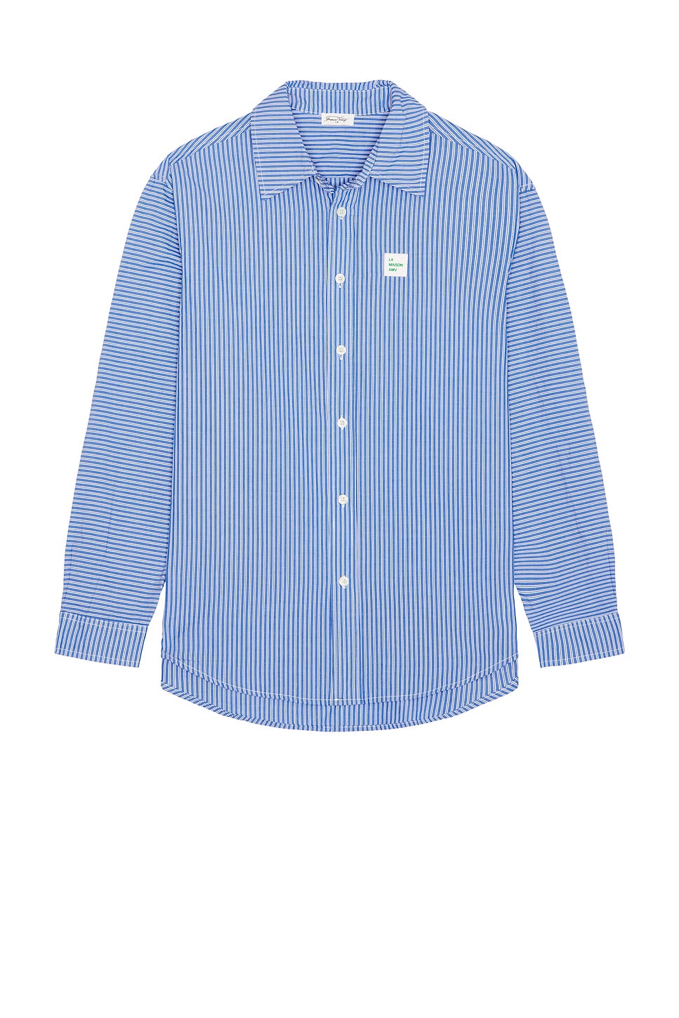 

Zatybay рубашка с длинным рукавом American Vintage, rayures aqua