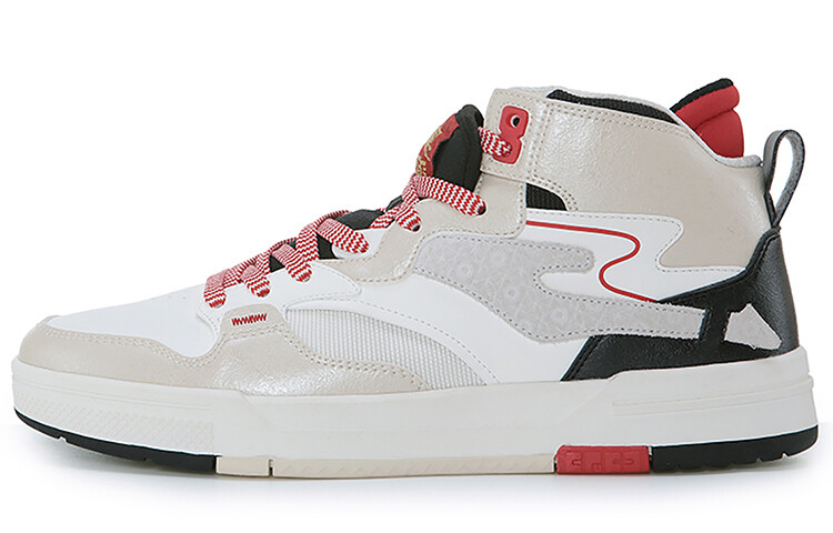 

Кеды мужские, обувь для скейтбординга Mid-Top Oak Bud White College Red Erke