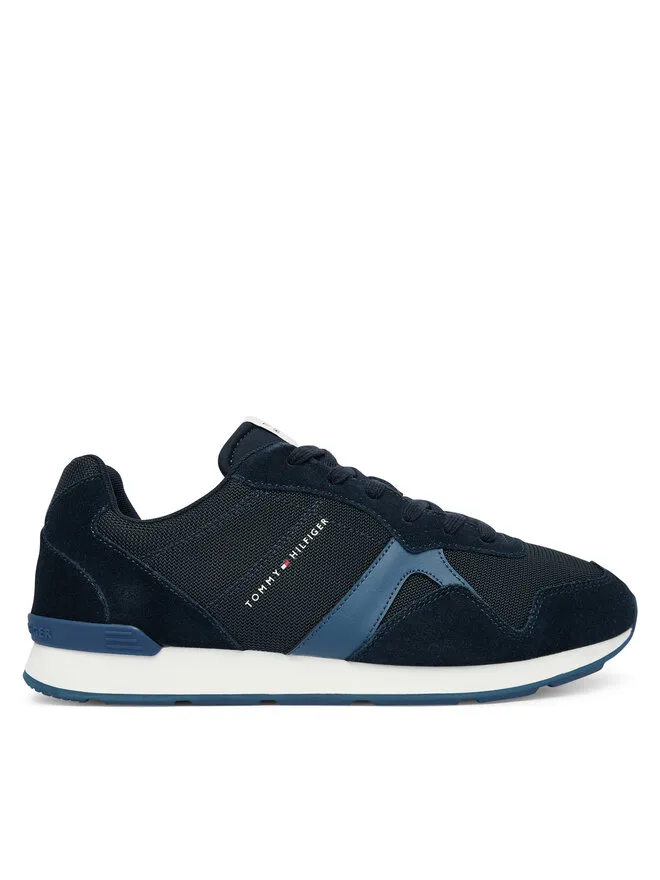 Tommy Hilfiger Кроссовки Runner Icon Mix FM0FM05679 темно-синие