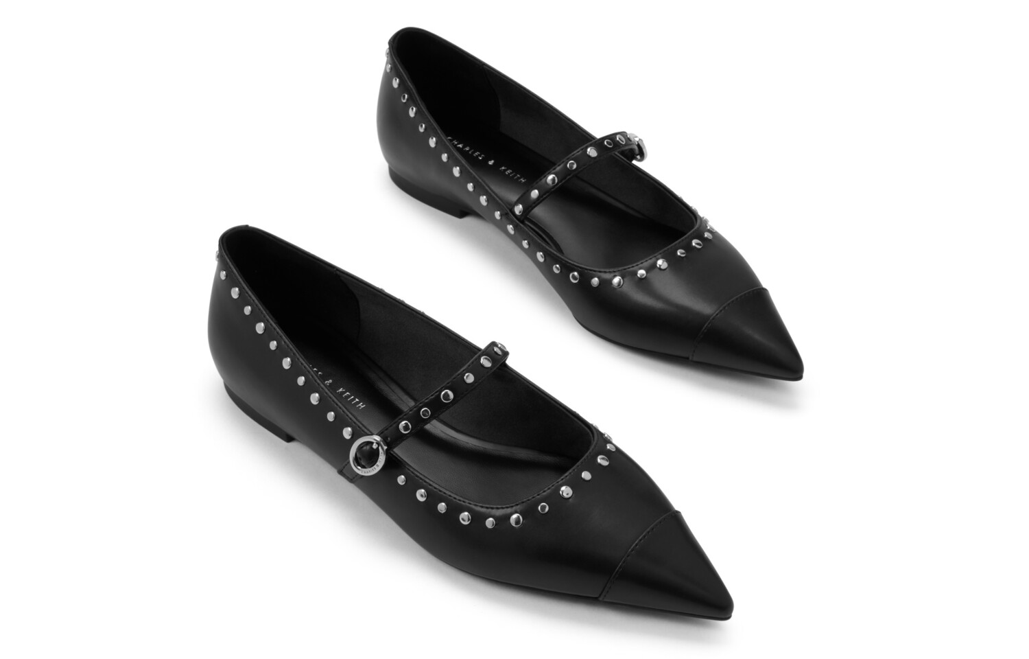 Туфли Мэри Джейн женские низкие Charles&Keith — фото 3