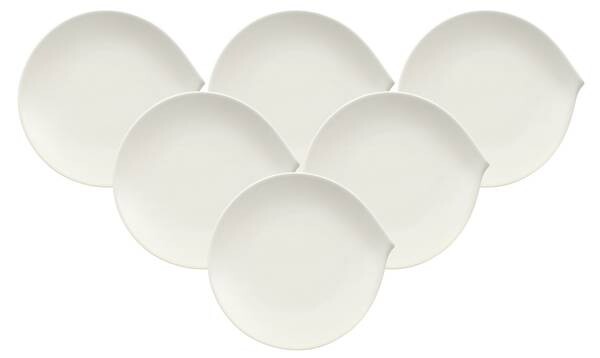 

Тарелка для завтрака flow, 6 шт. Villeroy & Boch, белый