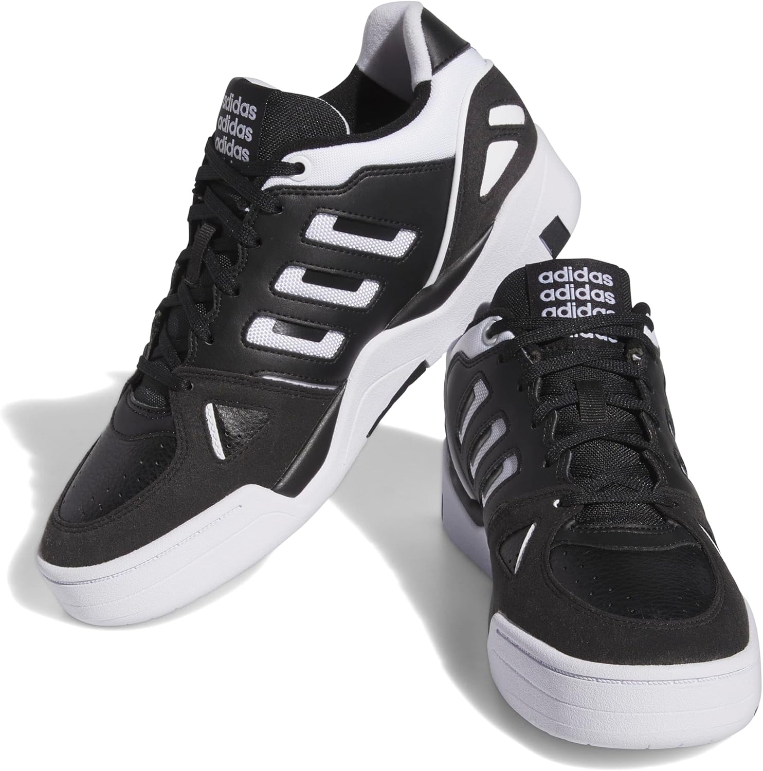 Мужские кроссовки Adidas Midcity Low, белый/черный — фото 3