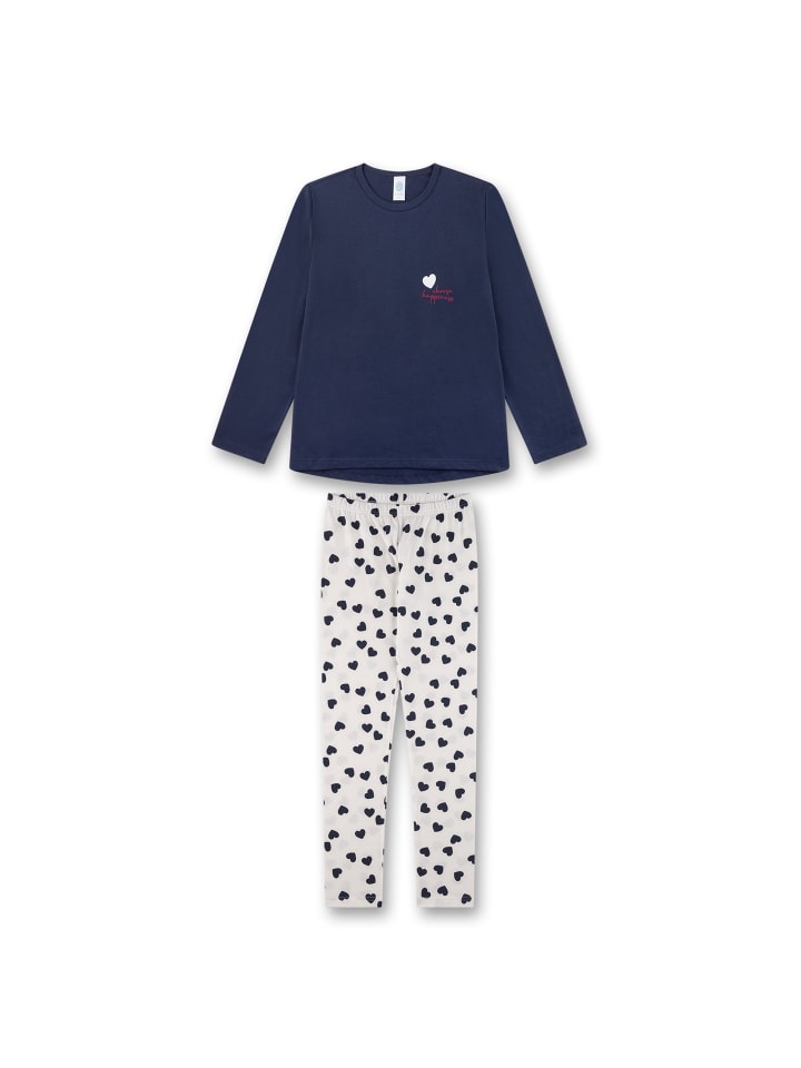 

Sanetta Пижама синего/бежевого цвета