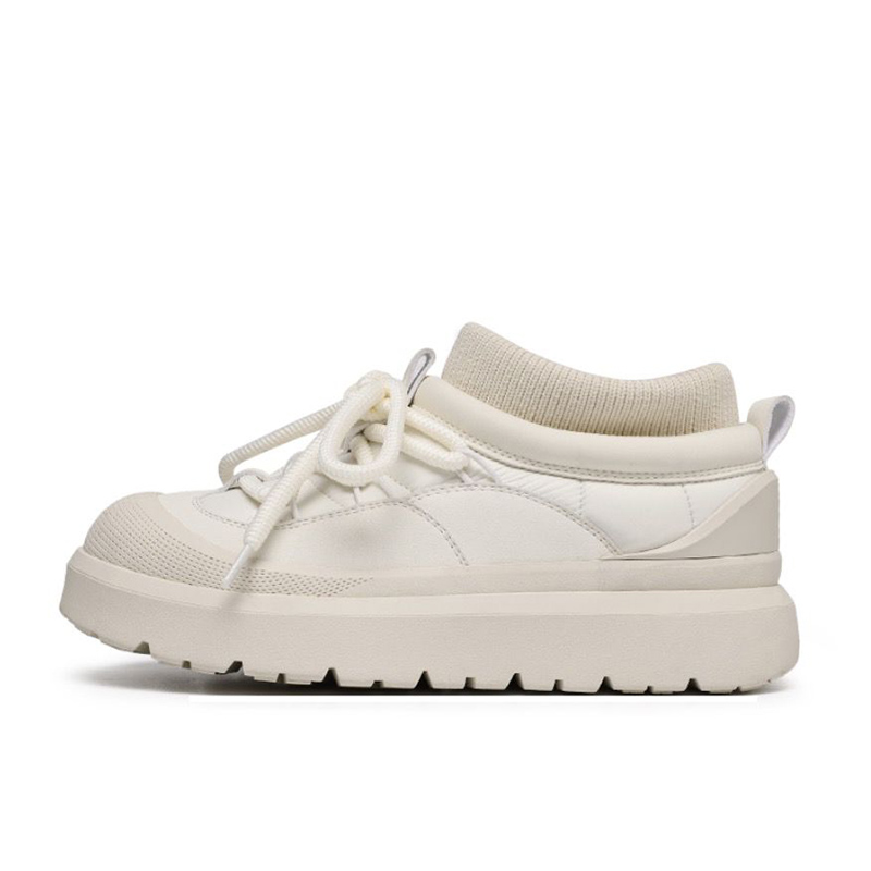 

LUOMAIKE Термостойкие противоскользящие короткие зимние ботинки унисекс белые, цвет White