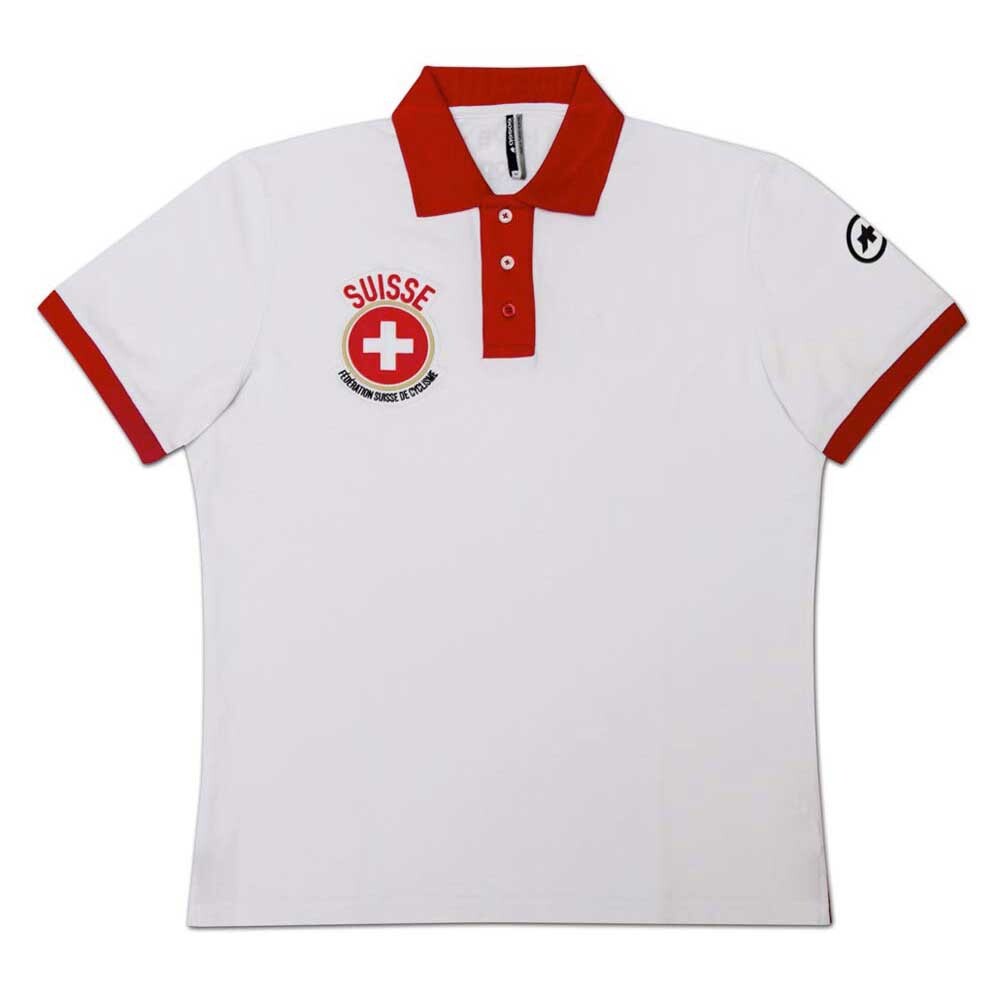 

Поло с коротким рукавом Assos Suisse Fed, белый
