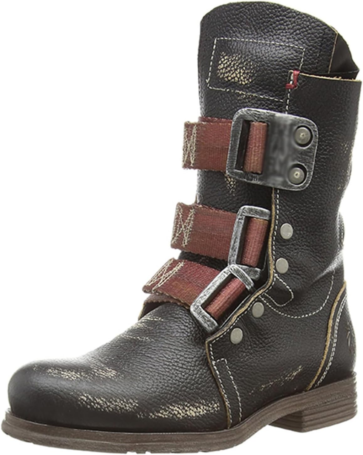 

Мужские и женские короткие ковбойские сапоги DHAEY, удобные повседневные, с круглым носком и строчкой, загородные сапоги для работы на конной ферме, ранчо, строительной площадке, в саду (Цвет: черный, Размер: 12,5 женский/11 мужской)