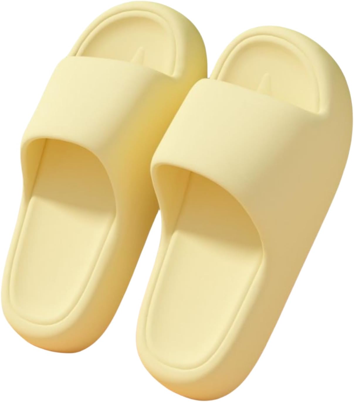 

Сандалии для душа FRZTOUR для женщин и мужчин, нескользящие, для ванной комнаты, общежития, спортзала, спа-салона, бассейна, летняя обувь для дома, желтый