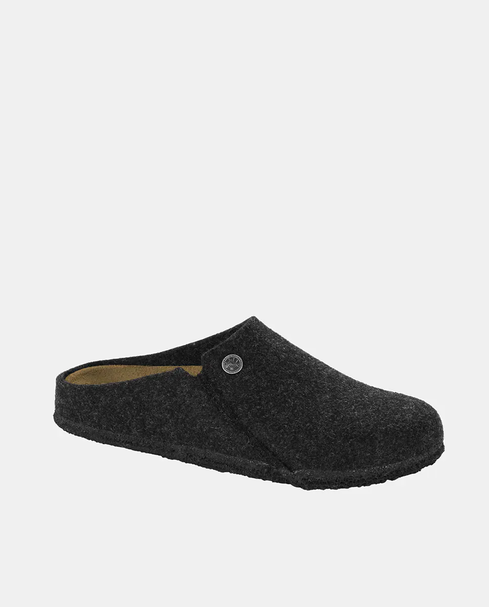 

Женские сабо Zermatt с шерстяным фетром и съемной стелькой Birkenstock, темно-серый