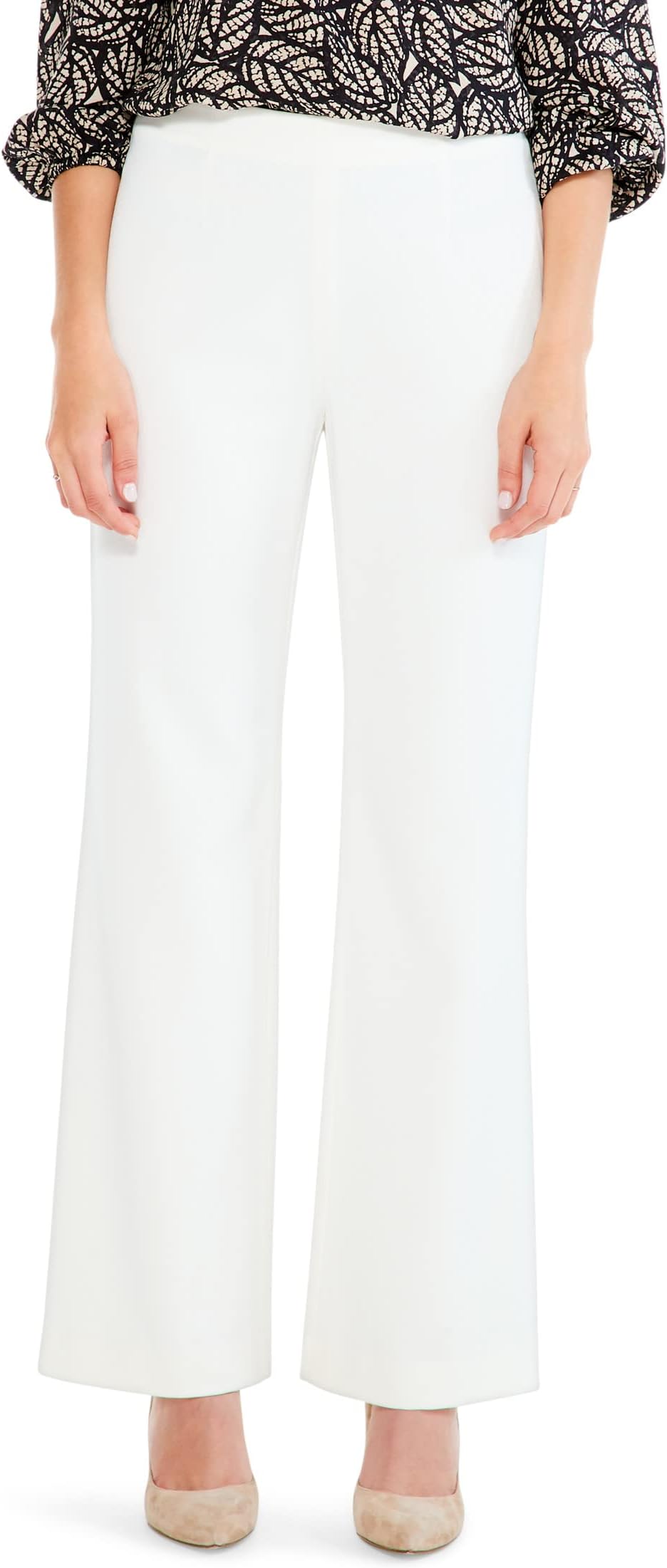 

Брюки NIC+ZOE Work It Wide-Leg Trousers, кремовый