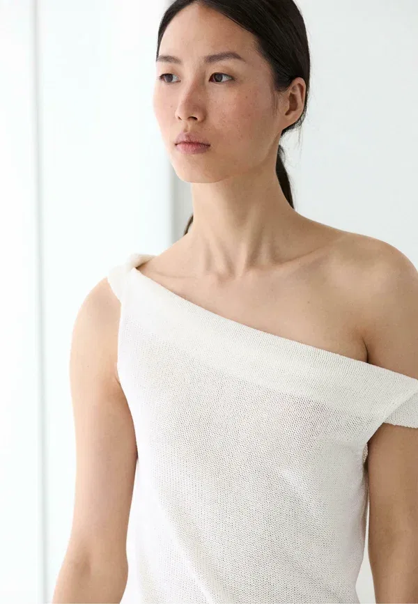 Джемпер Massimo Dutti, бежевый — фото 2