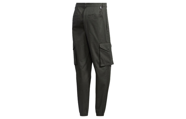 Брюки neo multiple pockets sports cargo casual long pants brown Adidas, коричневый — фото 2