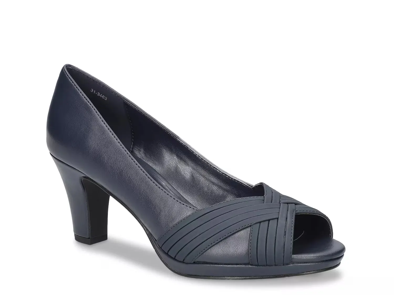 Роскошные туфли-лодочки на платформе Easy Street, Navy