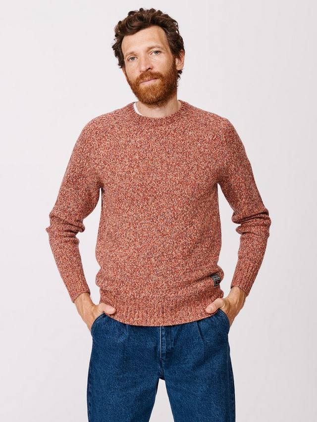 

Свитер Riply Twist из шерстяной смеси Aubin, Rust