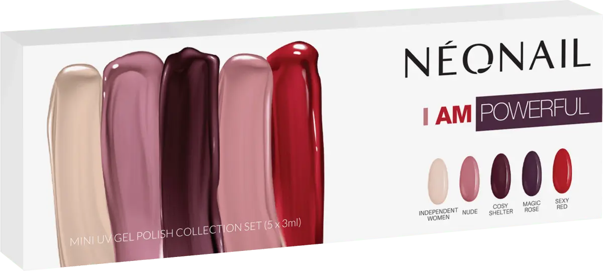 

UV Nagellacset I Am Powerful 5тлг (5х3мл) 10ст NÉO