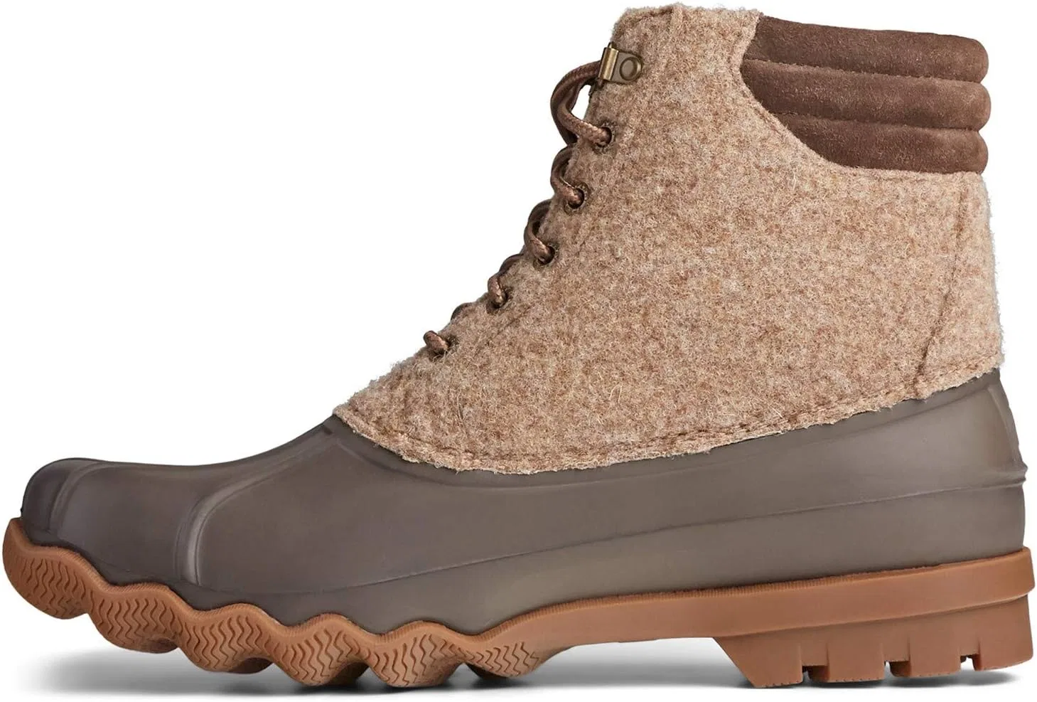 Ботинки Sperry Top Side EVA Duck Boots коричнево-бежевого цвета — фото 2