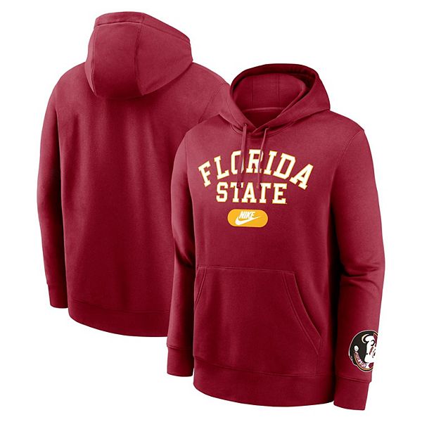 

Мужской толстовка florida state seminoles legacy foundational two-hit club performance Nike