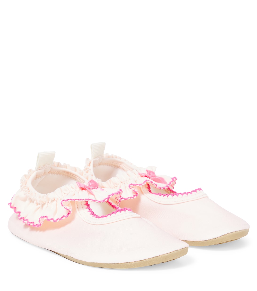 

Балетки с рюшами Kitty Konges Sløjd, Soft Pink