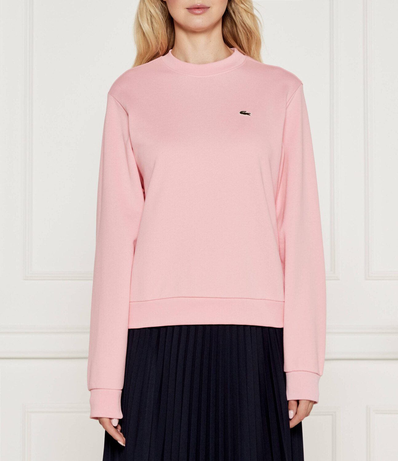 

Толстовка Lacoste Relaxed fit, роза