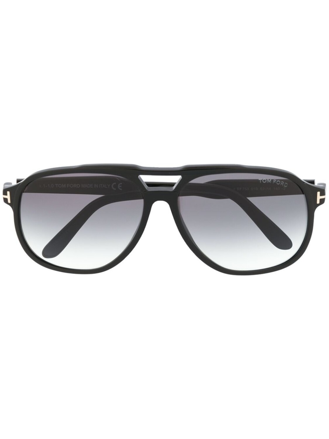 

TOM FORD Eyewear солнцезащитные очки-авиаторы с затемненными линзами, черный