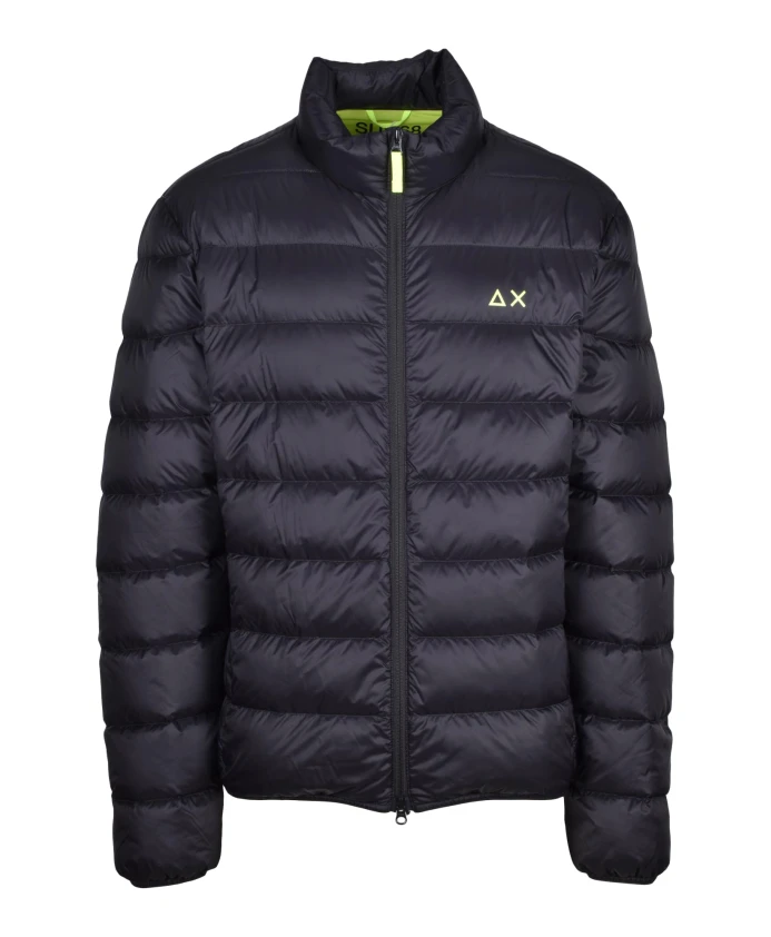 

Легкая пуховая куртка на молнии Sun68, черный