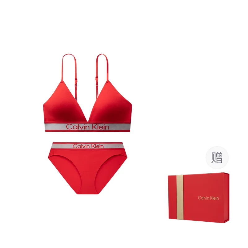Набор нижнего белья Women's Gift Box Set Carmine Calvin Klein, xat-carmine